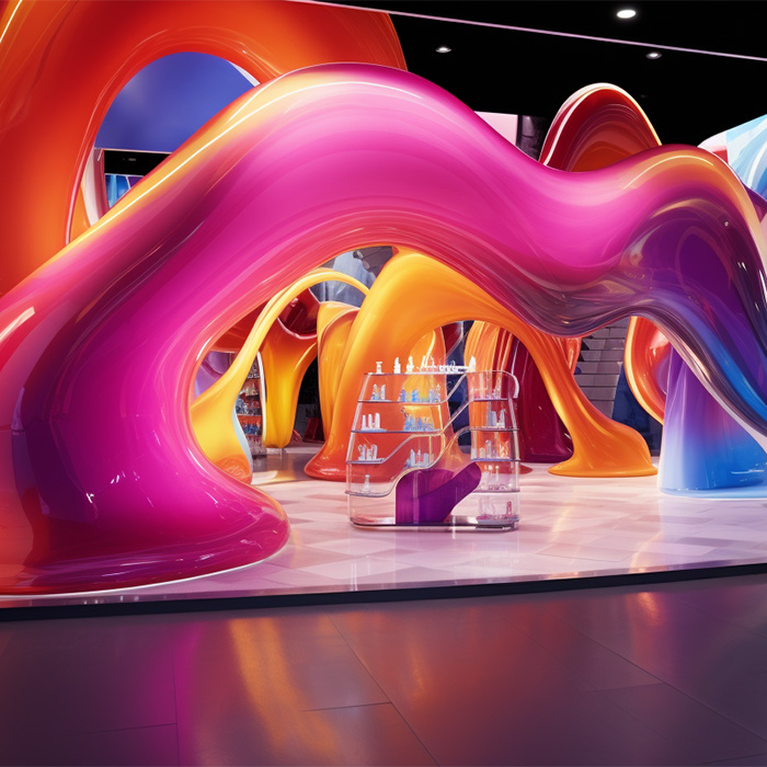 Futuristic Kiosk Design 2