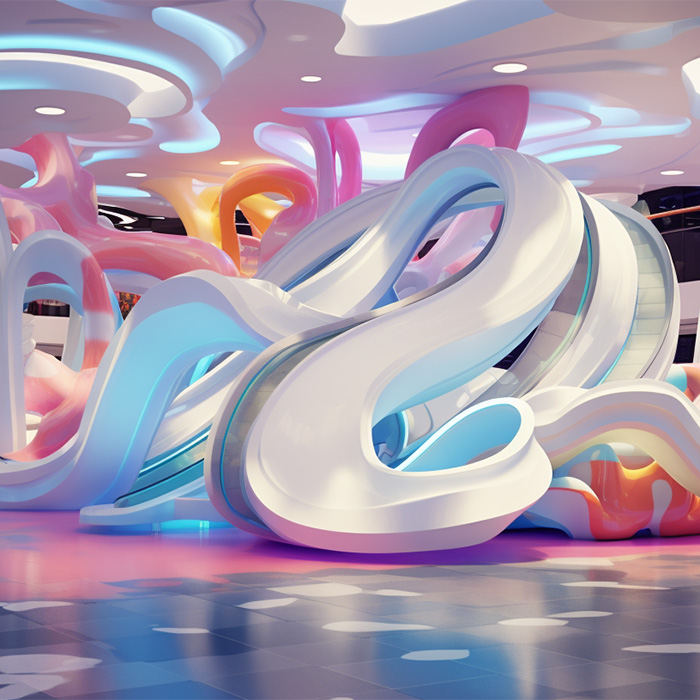 Futuristic Kiosk Design 5